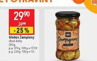Globus Žampiony nabídka