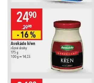 Globus Avokádo křen nabídka