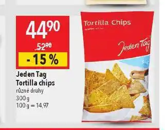 Globus Tortilla chips nabídka