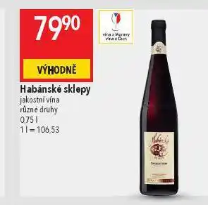 Globus Habánské sklepy nabídka