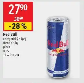 Globus Red bull energy drink nabídka