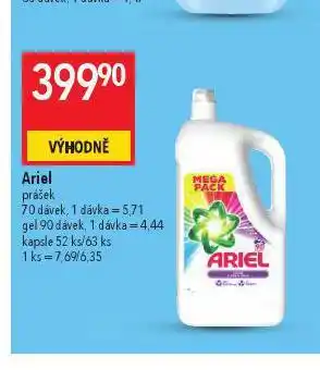 Globus Ariel prací prostředek nabídka