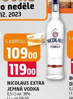 Terno St. nicolaus extra jemná vodka nabídka