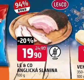 Terno Anglická slanina nabídka
