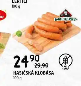 Terno Hasičská klobása nabídka