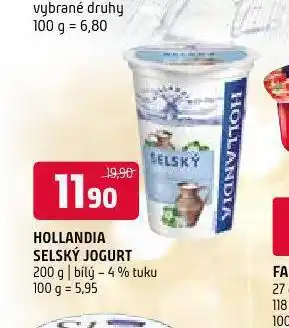 Terno Hollandia selský jogurt nabídka