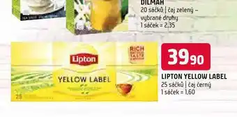 Terno Lipton čaj nabídka