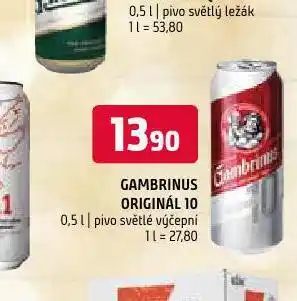 Terno Pivo gambrinus nabídka