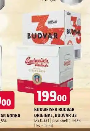 Terno Pivo budweiser budvar nabídka
