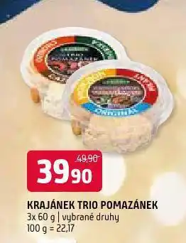 Terno Krajánek trio pomazánek nabídka