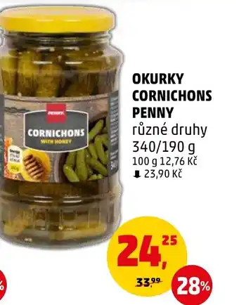 Penny Market OKURKY CORNICHONS PENNY nabídka