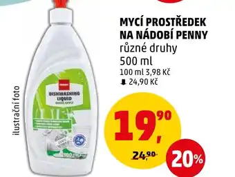 Penny Market MYCÍ PROSTŘEDEK NA NÁDOBÍ PENNY nabídka