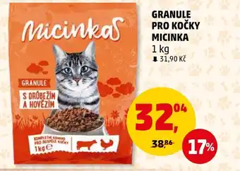 Penny Market GRANULE PRO KOČKY MICINKA nabídka