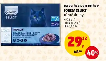 Penny Market KAPSIČKY PRO KOČKY LOUISA SELECT nabídka