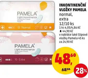 Penny Market INKONTINENČNÍ VLOŽKY PAMELA nabídka