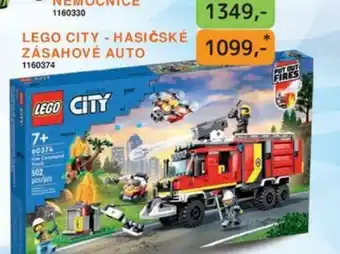 Dráčik LEGO CITY - HASIČSKÉ ZÁSAHOVÉ AUTO nabídka