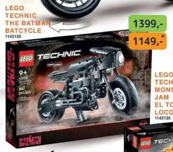 Dráčik LEGO TECHNIC THE BATMAN BATCYCLE nabídka