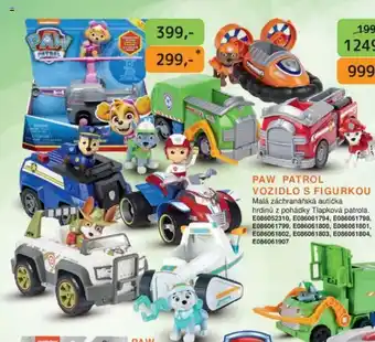 Dráčik PAW PATROL VOZIDLO S FIGURKOU nabídka