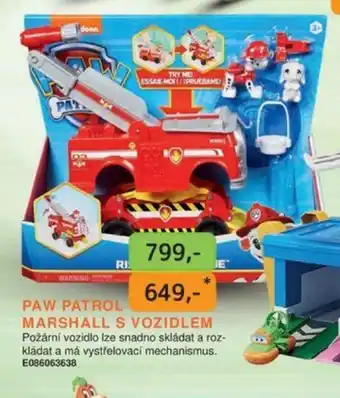 PAW PATROL MARSHALL S VOZIDLEM