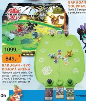 Dráčik BAKUGAN - EVO BOJOVÁ ARÉNA nabídka