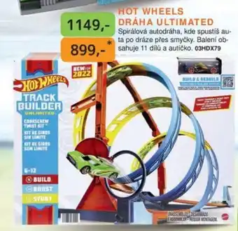 Dráčik HOT WHEELS DRÁHA ULTIMATED nabídka