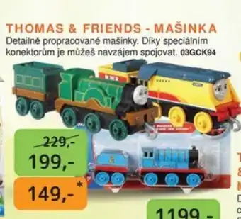 Dráčik THOMAS & FRIENDS - MAŠINKA nabídka