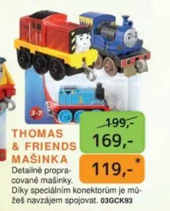 Dráčik THOMAS & FRIENDS MAŠINKA nabídka