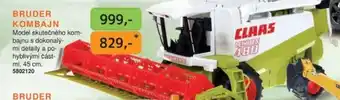 Dráčik BRUDER KOMBAJN nabídka