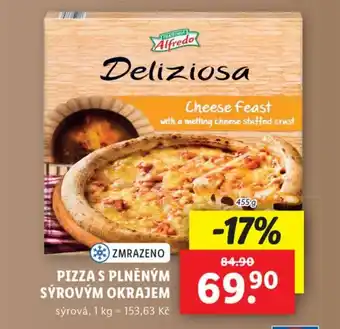 Lidl PIZZA S PLNĚNÝM SÝROVÝM OKRAJEM nabídka