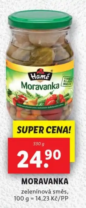 Lidl MORAVANKA nabídka