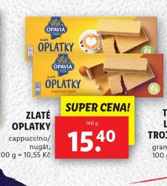 Lidl ZLATÉ OPLATKY nabídka