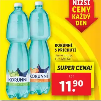 Lidl KORUNNÍ S PŘÍCHUTÍ nabídka