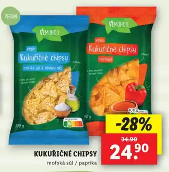 Lidl KUKUŘIČNÉ CHIPSY nabídka