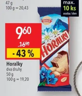 Globus Horalky nabídka
