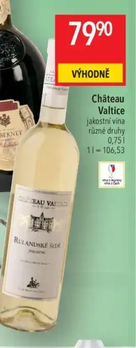 Globus Château Valtice nabídka