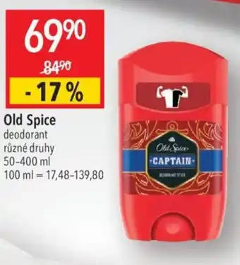Globus Old Spice nabídka