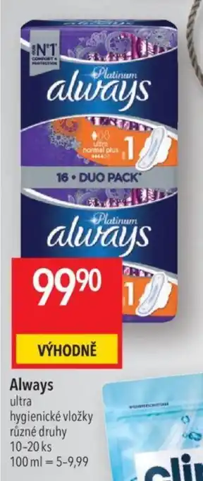 Globus Always nabídka