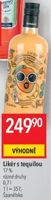 Globus Likér s tequilou nabídka