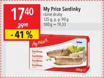 Globus My Price Sardinky nabídka