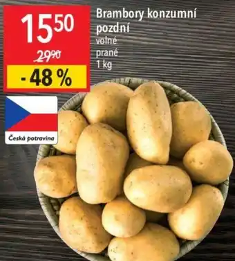 Globus Brambory konzumní pozdní nabídka