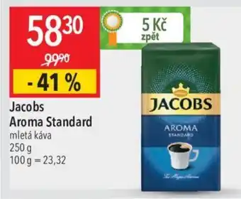 Globus Jacobs Aroma Standard nabídka