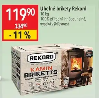 Globus Uhelné brikety Rekord nabídka