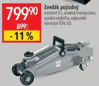 Globus Zvedák pojízdný nabídka