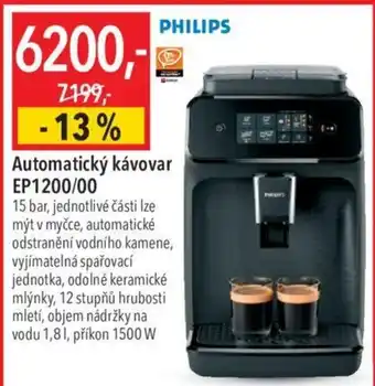 Globus Automatický kávovar EP1200/00 nabídka