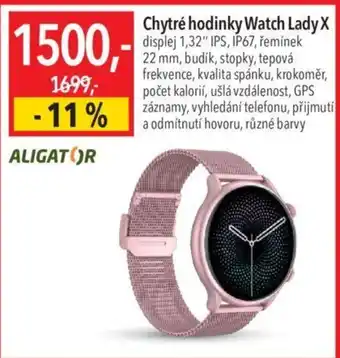 Globus Chytré hodinky Watch Lady X nabídka