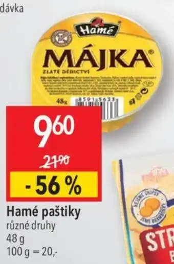 Globus Hamé paštiky nabídka