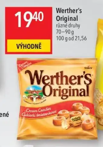 Globus Werther's Original nabídka