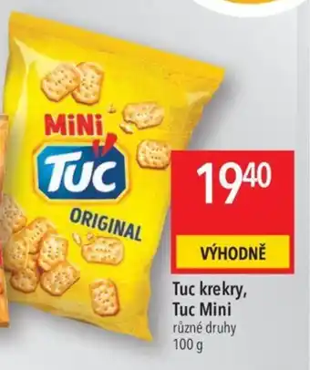Globus Tuc krekry, Tuc Mini nabídka
