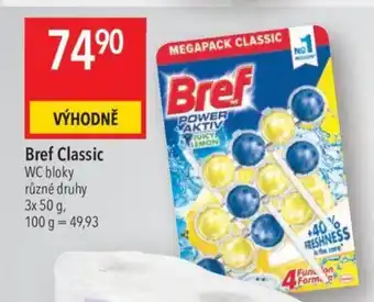 Globus Bref Classic nabídka
