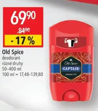 Globus Old Spice nabídka